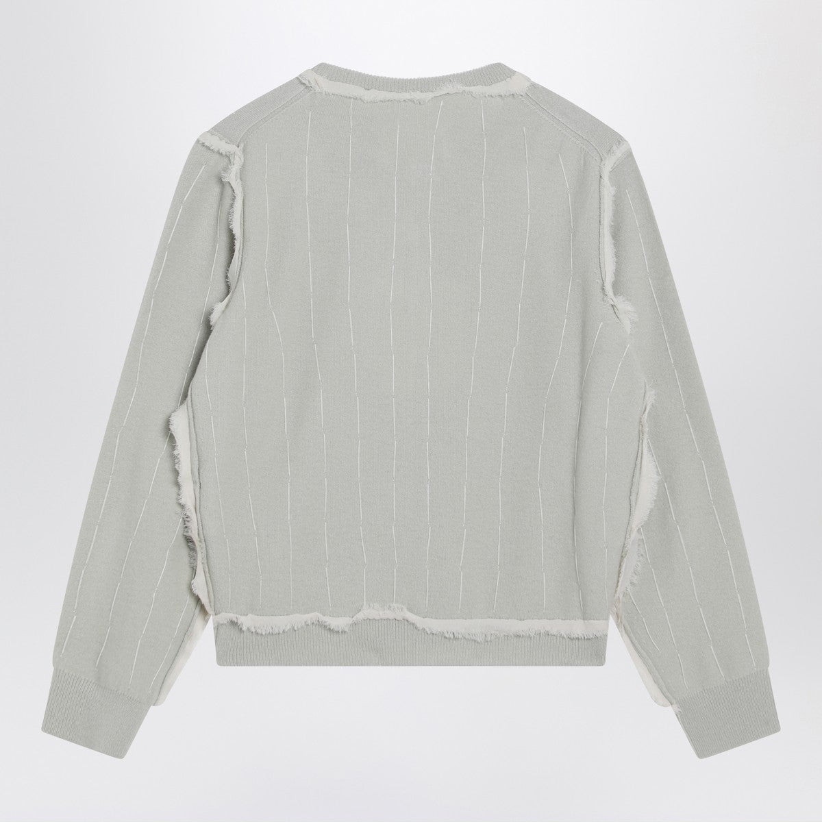 Maison Margiela Light green wool cardigan